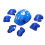 Σετ επιγονατίδων και αγκώνων για παιδιά, επιγονατίδες άνετης εφαρμογής για 1