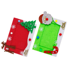 Green DIY Photo Frame Creative Picture Holder 2 pcs 7.7 x