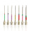 7PCS Adjustable Punch Needle Set, Compatible with Punch Embroidery Kits, DIY Weaving Tool with Interchangeable Tips 4