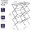 3-Tier Foldable Metal Laundry Drying Rack 2