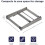 3-Tier Foldable Metal Laundry Drying Rack 3