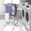 3-Tier Foldable Metal Laundry Drying Rack 5