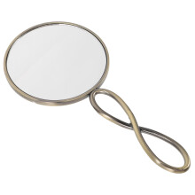 Women Makeup Mirror Hand Mirrors with Handle for Large Miss