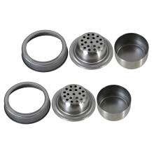 Stainless Steel Mason Jar Shaker Lids 2 Pack