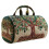 Bolsa esportiva tipo duffel com estampa de borboletas e flores, tamanho grande (18x9x9 polegadas). 1