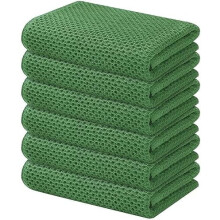 100 % Baumwolle Waffel-Küchenhandtücher, 30 x 30 cm, 12er-Pack