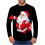 Pull de Noël pour homme, col rond, imprimé 3D réaliste, noir 2