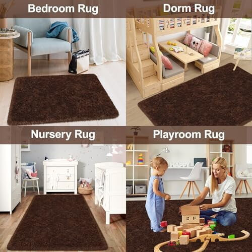 Covor mov Shag Runner 60x180 cm 1