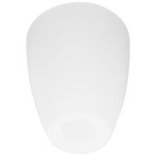 White Plastic Lamp Shade 10 x 10 x 11.5 cm