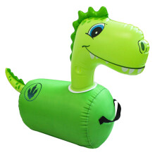 Dinosauro gonfiabile cavalcabile per bambini, 80x30x60 cm