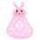 HEMOTON rabbit-shaped storage bag pink with dense filter 1