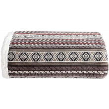 Fleece Throw Blanket Plush Sherpa 50 x 60 in