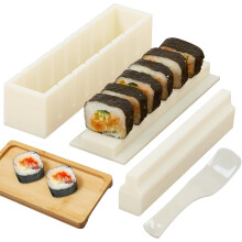 Sushi Making Kit with Molds, Roller and Spreader