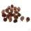 60 Natural Dried Pine Cones for Decor 1