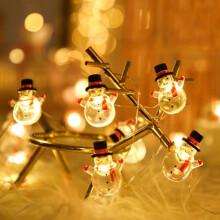 Christmas String Lights 50 LED Battery Operated with Timer