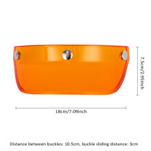 Helmet lens,Visor Helmet 3/4 Open 3/4 Open -sun Helmet Visor Visor Huiop Peak Visor Hxber Bortt Buzhi Mewmewcat Black