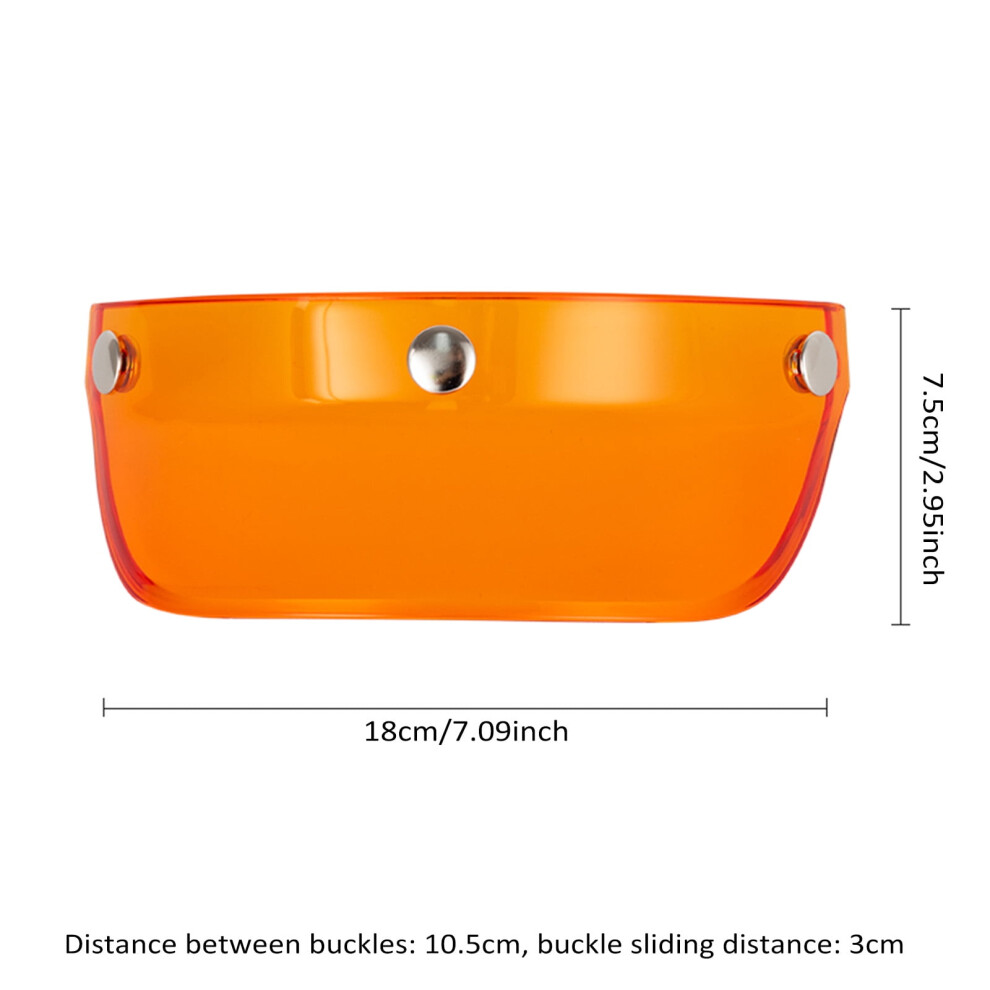 Helmet Lens,Visor Helmet 3/4 Open 3/4 Open -Sun Helmet Visor Visor Huiop Peak Visor Hxber Bortt Buzhi Mewmewcat Black 9399596038346