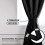 Blackout Curtains 42x45 in, Silver Foil Print, 2-Pc 3