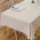Round Cotton Tablecloth 60" Diameter 1