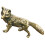 Brass Fox Statue Desktop Decoration 1