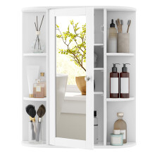 Armoire Ă pharmacie avec miroir pour salle de bain murale