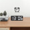 Digital Alarm Clock with Large LED Display, Compatible with Bedroom, Study, Kitchen – Black Frame 7