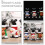 Wind Up Reindeer Toys Assorted Colours 3 Pack 4