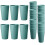 24 Pack 20 oz Stackable PP Plastic Cups 1