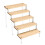 Ακρυλικό Stand Display Stand Retail Riser Display Rack για Φιγούρες, 5 Επίπεδα 5