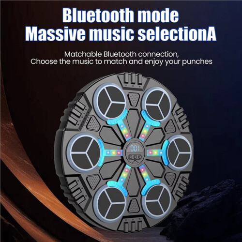 Connection Music Boxing Machine Noise Reduction Wall Mounted Boxing Electronic Target 3 Speed Adjustment 2