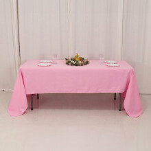 Premium Polyester Rectangular Tablecloth 60 x 126 in