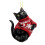 Black Cat Christmas Ornament Acrylic 1pc 1
