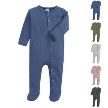 Newborn Sleepers,Baby Boy Clothes,Unisex Newborn Long Sleeve Snug Fits Footed Sleeper Pajamas Green 3-6 Months