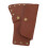 4Pcs Waterproof PU Sheath Brown Protective Cover for Camping Trips 2