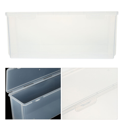 Toast storage box, transparent bread box, plastic bread box, fresh-keeping box