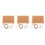 3Pcs Multi-Use Desk Cork Boards with Wooden Frame for Messages 6