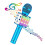 Wireless Karaoke Microphone with LED Lights 4-in-1 Blue 1