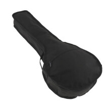 Mandolin Nylon Gig Bag with Single Shoulder Strap Black