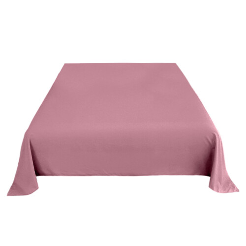 Full Size Flat Sheet Organic Cotton Polyester Blend