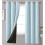 Blackout Curtains 42x63 in, 2 Panels, White, Thermal 1