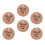 Thank You Gift Tags Kraft Paper Round 100pcs 1