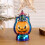 Halloween Pumpkin Night Light – Round Electronic Candle, 1