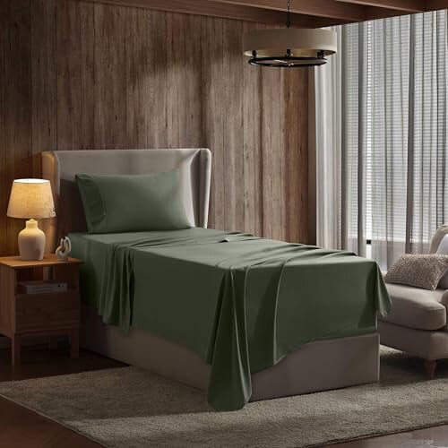 Queen Sheet Set – Soft Microfiber, Deep Pocket, 4-Piece