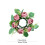 Pæon Blomsterlyskrans Plastik 26 cm 3