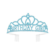 Rhinestone Bridal Headpiece for Wedding, Birthday & Party