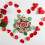 Pæon Blomsterlyskrans Plastik 26 cm 5