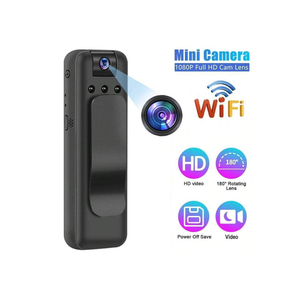 Hd 1080P Mini Camera Wifi Night Vision Small Body Camera Portable Sports Dv Dvr Surveillance Camera Recorder 9085618829664