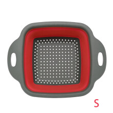 Passoire pliable en silicone pour légumes et fruits