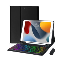 Illuminated Keyboard Case with Mouse compatible with iPad Pro 11 (2022/2021) - Ultimate Protection & Enhanced Typing Experience