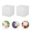 Cubos de espuma branca para artesanato, 7,6 cm (3 polegadas), 20 unidades 1